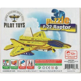 Pilot Toys NEW Pilot Toys F-22 Raptor 3D Puzzle