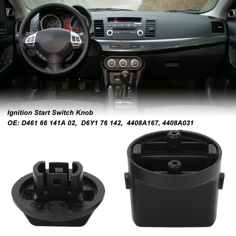 Ignition Start Switch Knob, 4408A167 4408A031 Keyless Ignition Switch Knob