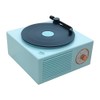 KintiSun Old Fashioned Classic Style Bluetooth Speaker Green Vinly Record