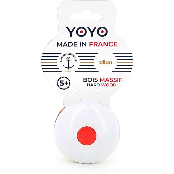 Vilac - Yoyo Baschi - Marine National - Wooden Toy