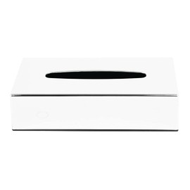 Bolero Chrome Rectangular Tissue Holder Chrome with New Useful Features