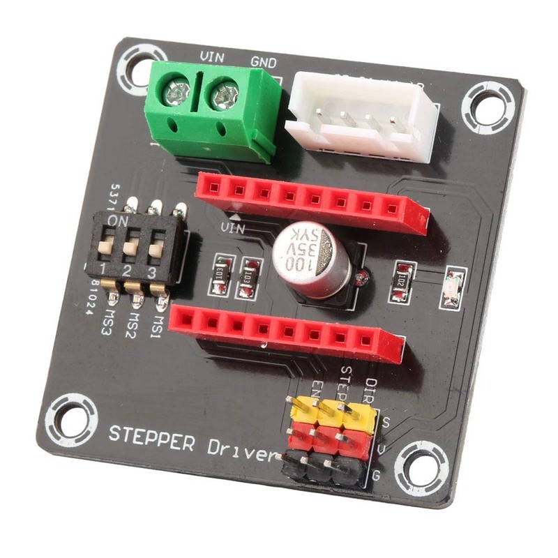 Jeanoko 1PCS DRV8825/A4988 Stable 42 Stepper Motor Driver Expansion Board