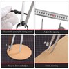 8 inch Professional Woodworking Compass Scribe, Spring Wing Drafting Divider