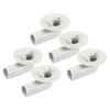 sourcing map Air Conditioner Drain Hose Connector 17mm Tube Elbow