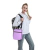 Light Purple Lunch Box for Women Men Reusable Insulated Portable
