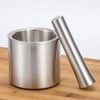 Stainless Steel Pestle for Grinding Spices and Herbs Only Pestle