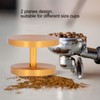 Double Head Coffee Powder Tamper Non Corrosive Aluminum Dual Sided