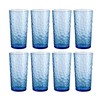 ZAINCA 24-ounce Plastic Tumblers, Acrylic Drinking Glasses High-Balls, set of