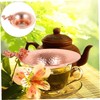 ABOOFAN Copper Plum Strainer Heat Resistant Loose Leaf Infuser for