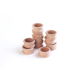TickiT 73905 Wooden Napkin Rings Pack of 10