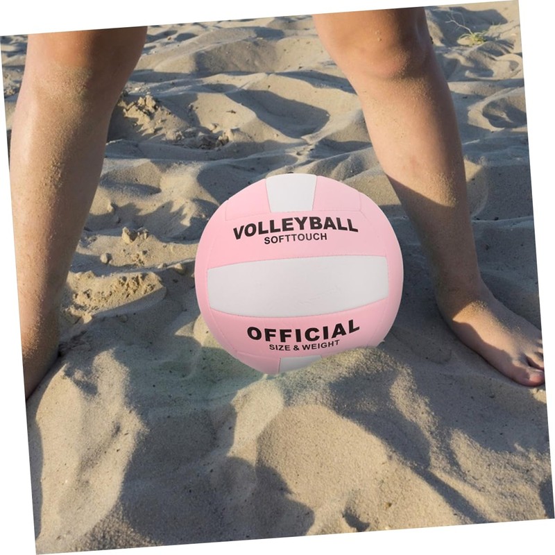 GRIRIW Soft Indoor Volleyball for Sports Training Competitions Durable Resilient
