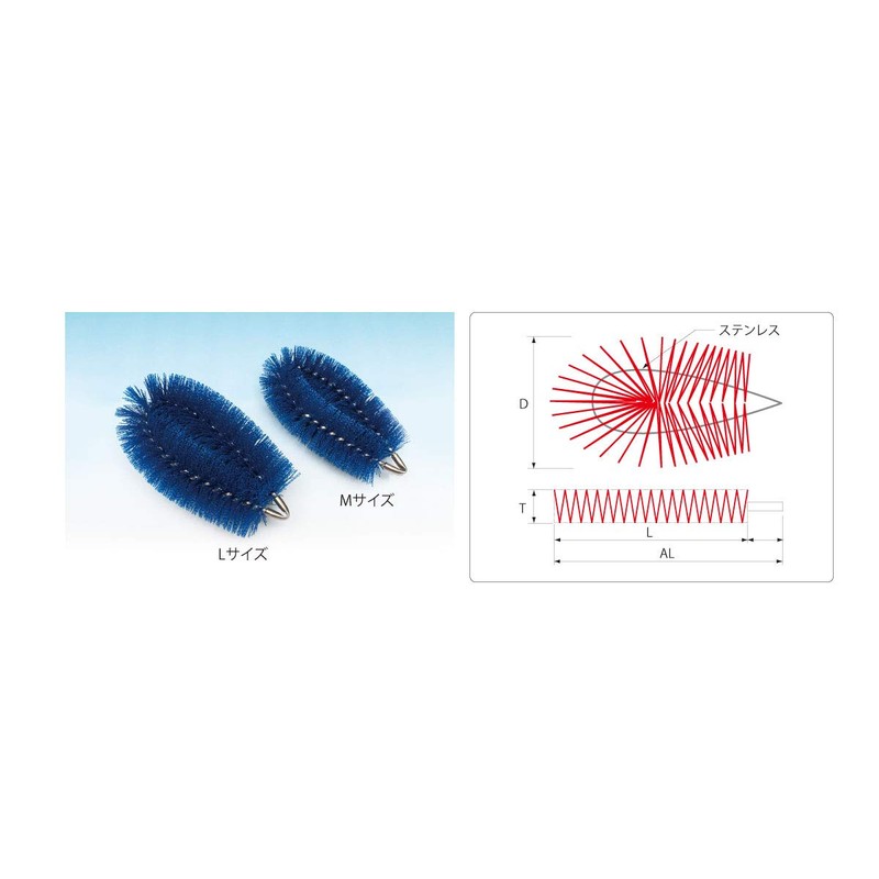 Vertec JTWC801 62806101 PBT Sanitary Scourer Medium Hard Red