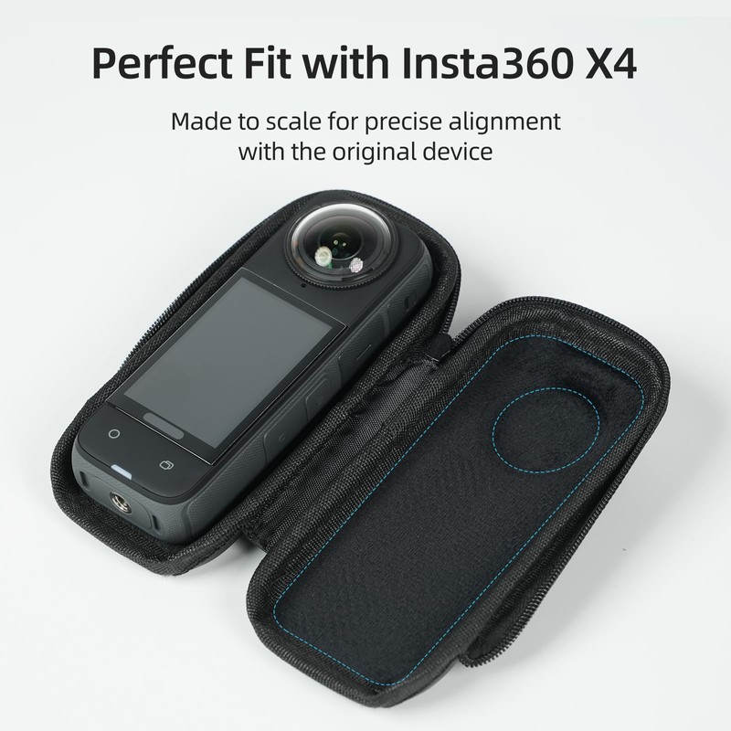 TELESIN Carry Case for Insta360 X4 Bag for Insta360 Accessories,