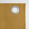 Sun Zero Easton Energy Saving Blackout Grommet Curtain Panel, Gold,