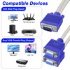 MEIRIYFA VGA Splitter Cable, 1080P HD VGA 1 Male to