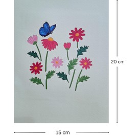 Card Mavens - Marguerite Daisy Flower Pop Up Card Birthday Card for Women Mother's Day Fiancee Wife Girlfriend Sister Thank You Good luck Birthday Luxury Card for Her Valentines Sympathy Get Well Soon