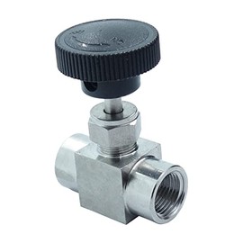 HongBoW Hardware Stainless 304 Needle Valve 3/8 NPT Female 1000 Psi