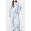 2 Piece Lounge Sets for Women Fall Sweatsuits Bow Print