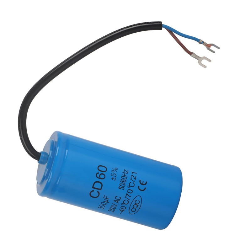 Operating Capacitor 300uF 250VAC for Air Compressor Motor Start Capacitor