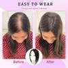 Odir Hair Toppers for Thinning Hair Women Human Hair Mixed