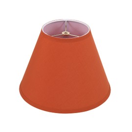 Aspen Creative 32070, Transitional Empire Shape Spider Construction Lamp Shade, Salamander, 6" Top x 12" Bottom x 9" Slant Height
