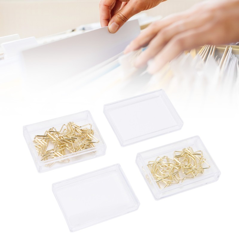 100 Pcs Paper Clips Portable Small Anti Slip Cute Star