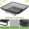 Small Bird Feeder - Outdoor Bird Feeders Ground Tray,Metal Mesh