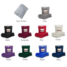 Go Greek Chic Customized Gamma Phi Beta Embroidered Throw Blanket