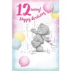 Me To You Bear 12 Today 12th Birthday Card