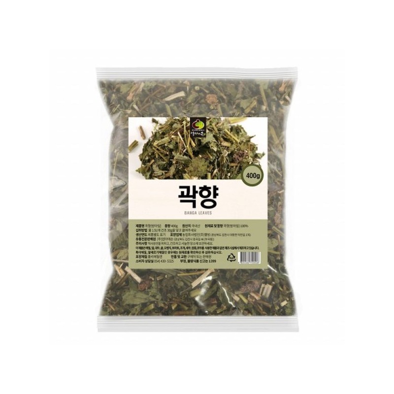곽향 배초향 방아잎 차 400g Gwakhyang Baechohyang Bangahip Tea 400g
