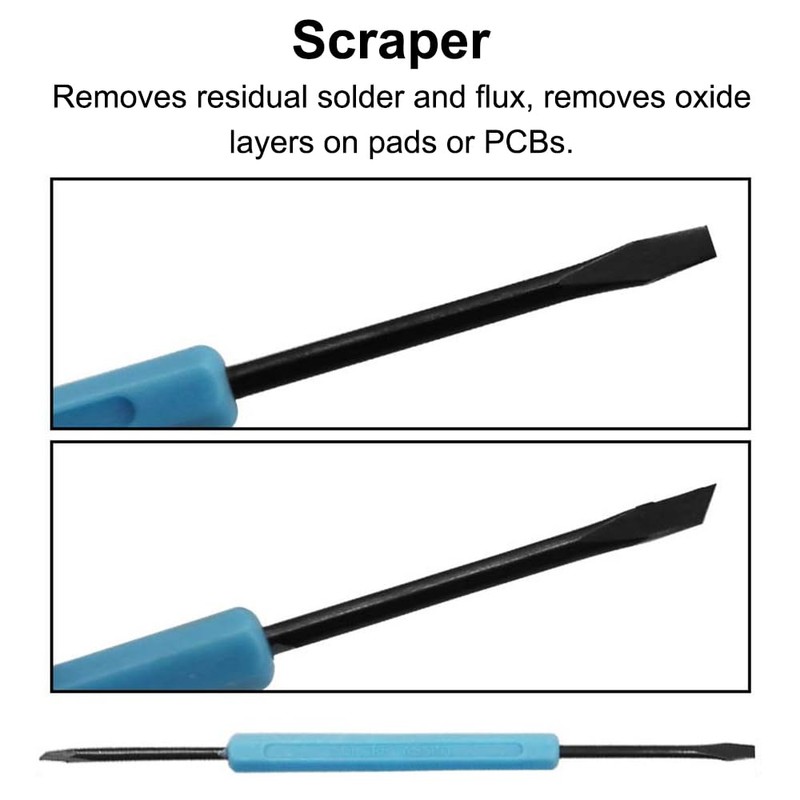 6 Pieces Soldering Aid Kit, Welding Assist Tools Brush Scraper