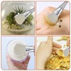 20Pcs Pottery Brushes for Glazing, Ceramic Brush Set with Storage