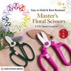 Japanese Floral Scissors - SAKAGEN Hand Creation, Professional Ultra Sharp