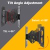 BTSKY 2 Pack Speaker Wall Mounts, Heavy-Duty Speakers Wall Mount