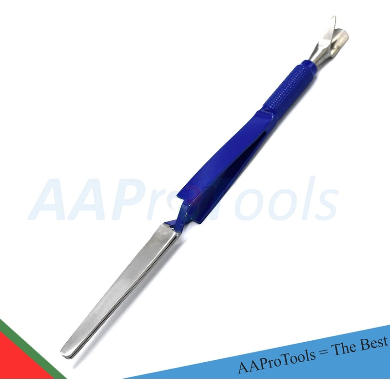 AAProTools Acrylic Nail Pincher Tool Multi Function Cuticle Pusher Tweezer