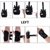 TOVIKI Wrist Support with 2 Metal Splint Wrist Bandage for