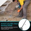 YOSIGHT SDS-Max Shank 6 Inch Floor Scraper Chisel Bit -