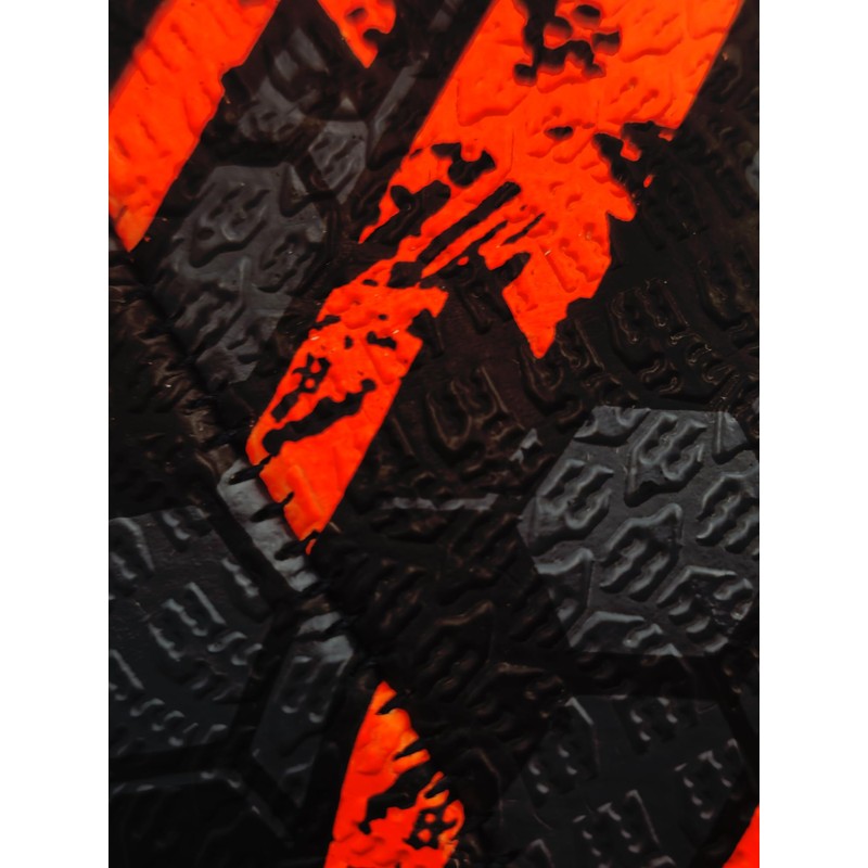 Optimum STREET RUGBY BALL - BLACK/ORANGE - SIZE 5