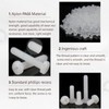 Happinesspark M3 Nylon PA66 Plastic White Metric Cross Phillips Pan