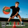 AXGUIQ 3LBS Weighted Heavy Training Size 7 Basketball 29.5", Composite