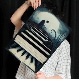 Nacnic Mechanic in T. Burton style. Illustrations of Jobs and Trades inspired by Burton's Dark and Goth art. Interior Design and Decoration. Size A3