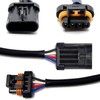 iJDMTOY Complete Set 4 Flat Pins GM LS1 LS6 O2