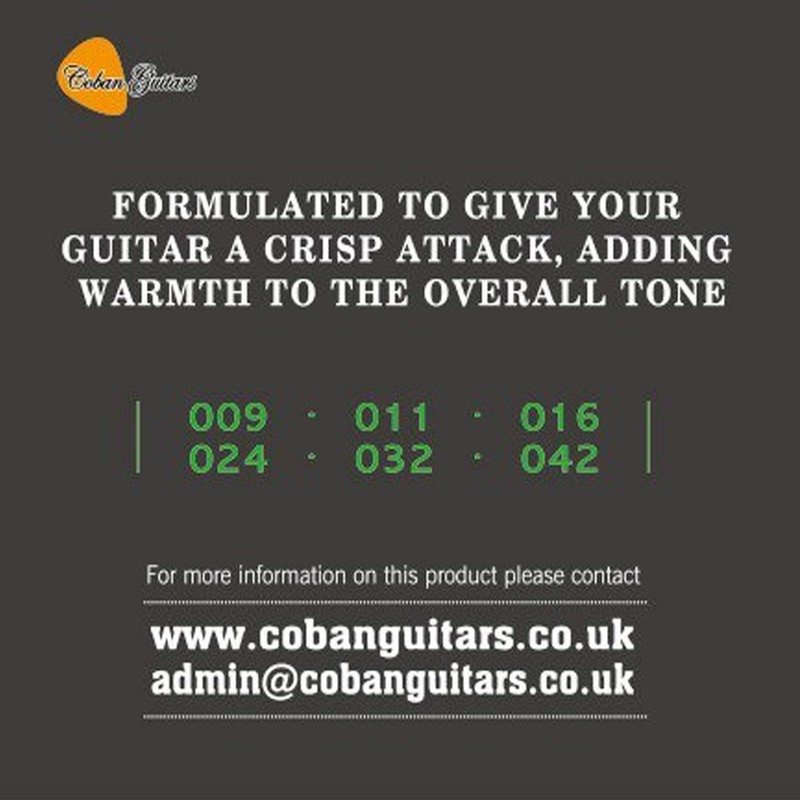 Electric Guitars Strings by Coban Guitars MCG4 Guitars Electric Guitar