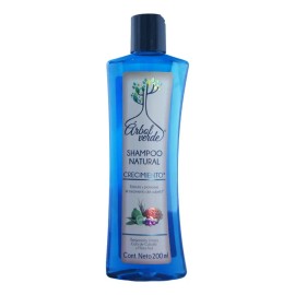 6 Pz Shampoo Mini Árbol Verde Crecimiento Bergamota 200ml