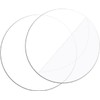 2 PCS 8 Inch Clear Acrylic Circle Blanks Acrylic Discs