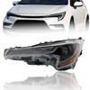 munirater Headlight Assembly Replacement for 2023 Corolla LE Left Headlamp