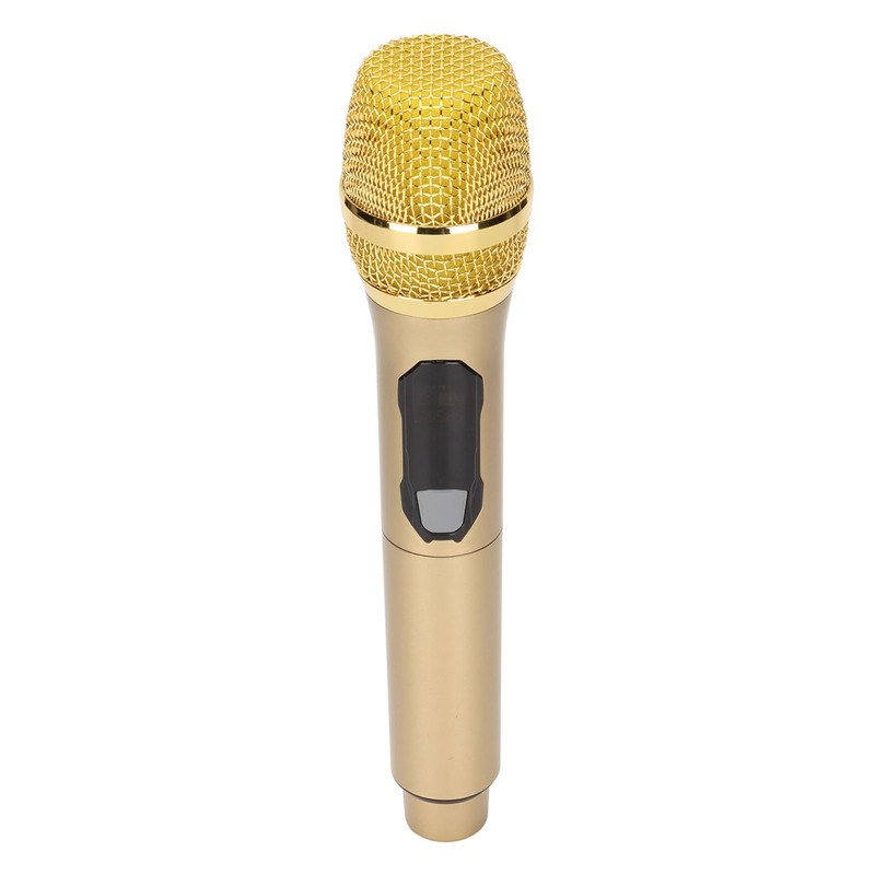 Wireless Handheld Microphone for Outdoor/Indoor Meeting with LED Display -