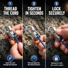 6-Pack Heavy-Duty Paracord Adjusters for Outdoor Activities