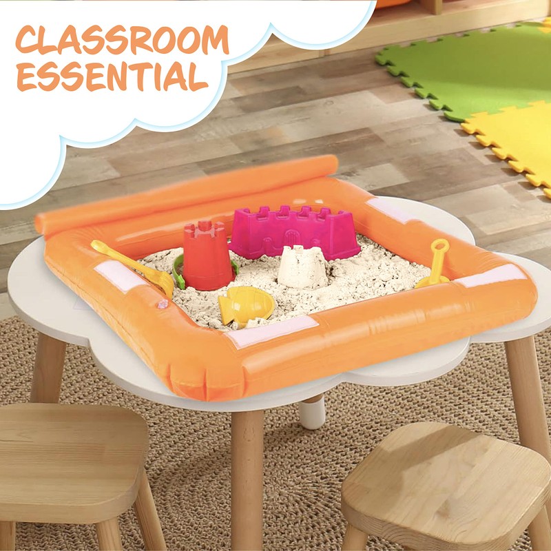 Sensory Sand Bulk Size Containers (10 Pound, White)