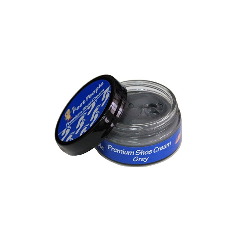 FeetPeople Premium Shoe Cream 1.5 oz, Grey